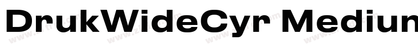 DrukWideCyr Medium字体转换 DrukWideCyr Medium字体转换